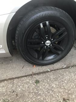 Set Of 4 Tires With Rims 18’