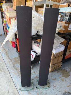 Pair of Definitive Technology Mythos One Tower Speakers