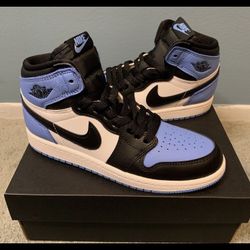Air Jordan 1 UNC Toe Size 3y