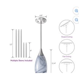 3 Pendent Lights Used 