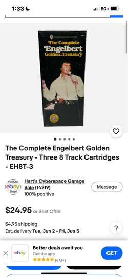 collectors addition Engelbert 8 track collectors addition