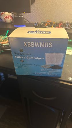 5 Large Fish Tank Aquarium Filter Cartridges And Filter Floss