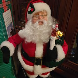 Vintage animatedd santa