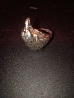 Men's Dragon Ring , Silver , Size 7. Men's Eagle Head Ring , Silver , Size 7