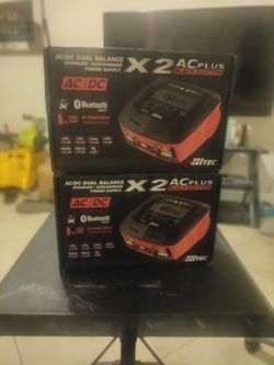 HITECH X2 BLUETOOTH LIPO CHARGERS