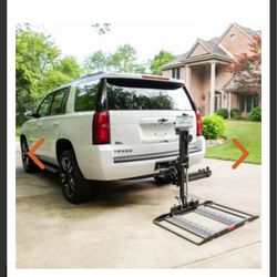 Scooter Lift w Portable ramp