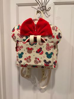 Christmas Disney loungefly backpack and ears
