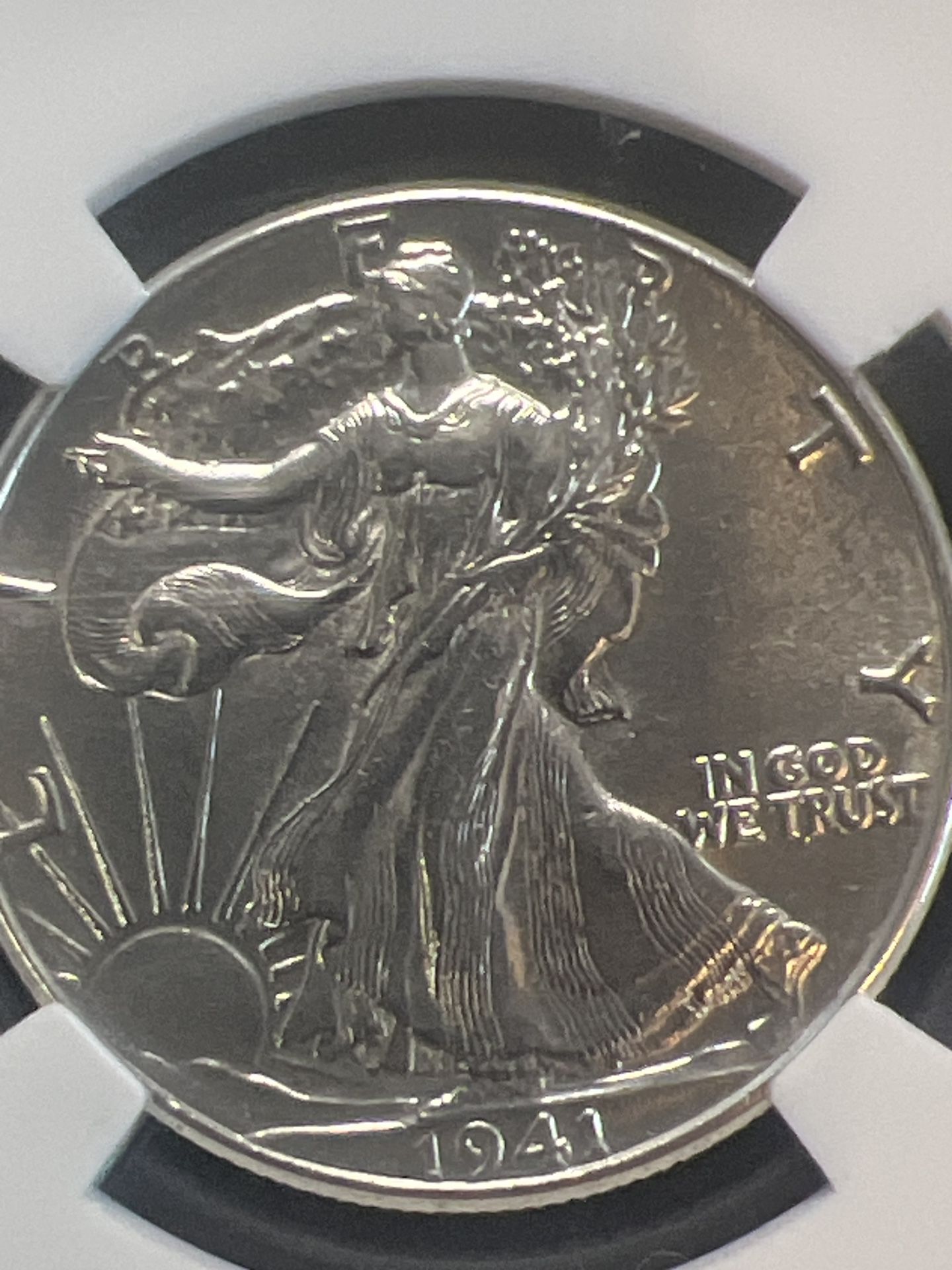 1941 Walking Liberty Half Dollar