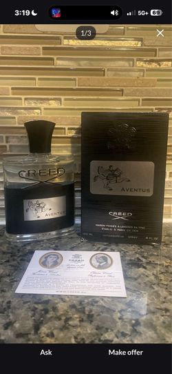 Creed Aventus 120ml / 4oz Eau de Parfum Cologne w/ Box