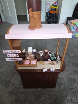 Hot cocoa stand