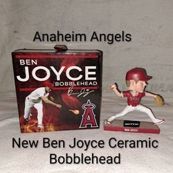 Anaheim Angels Ben Joyce 105.5 MPH Pitch Ceramic Bobblehead