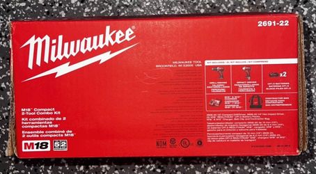Milwaukee M18 Compact 2-Tool Combo Kit 2691-22