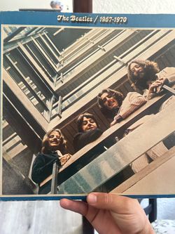 Beatles blue album vinyl