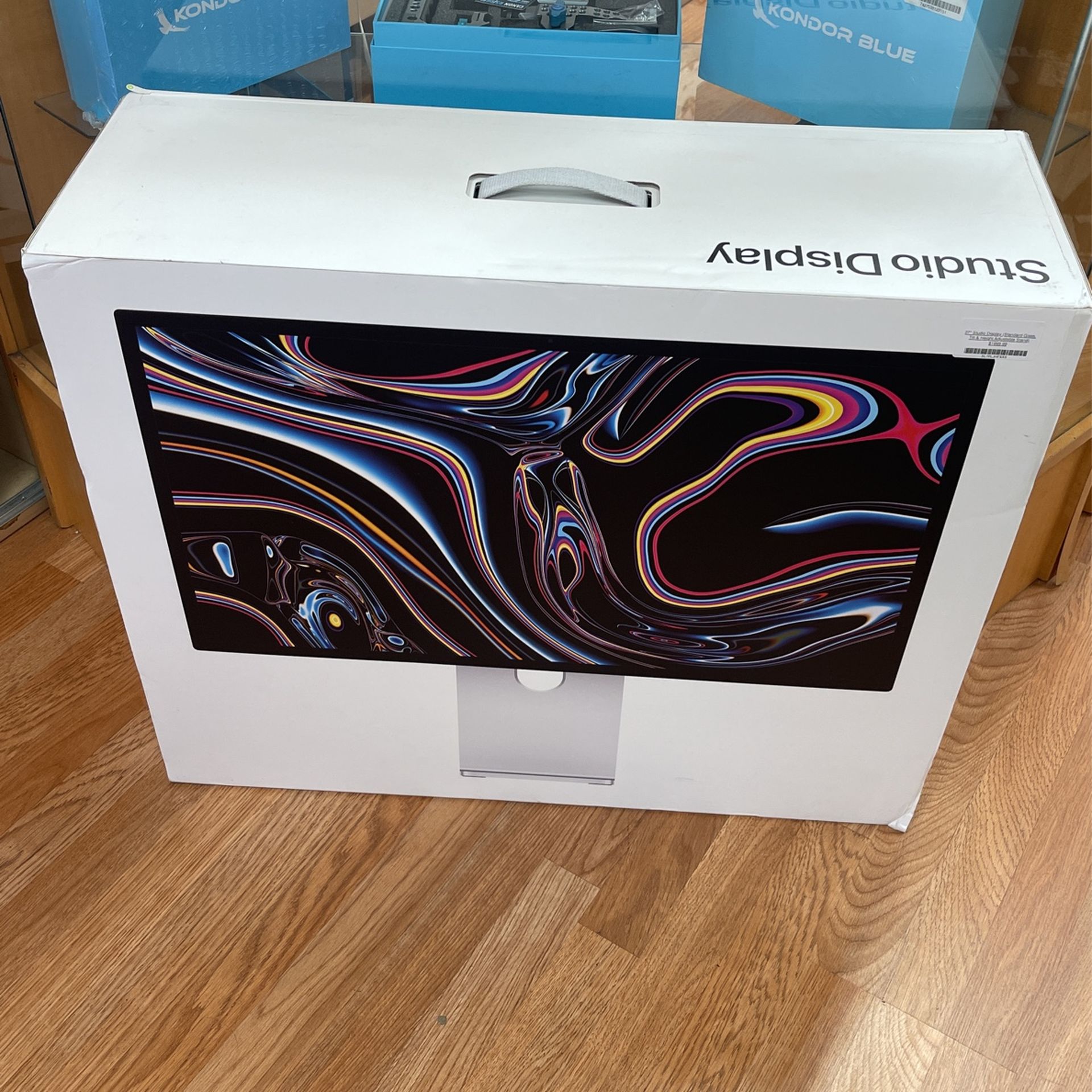 27” Studio Display Standard Glass Tilt And Height Adjustable Stand for