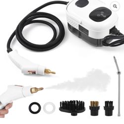 2500W Handheld Steam Cleaner, Steamer for Cleaning,15SFast Heating High Pressure Portable Steam Cleaner