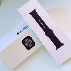 Apple Watch SE 2nd Gen! 44mm, GPS, Brand New!! Unopened !! Midnight Color With Sport Band 