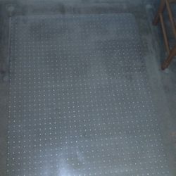 Office Chair Mat  - Clear- 