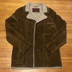 Vintage Wilson’s Leather Brown Suede Jacket Size Large 