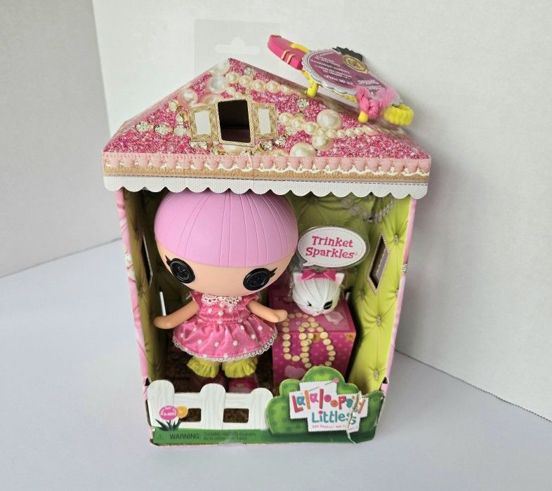 Lalaloopsy Doll And Trinket Sparkles 10th Anniversary Toy