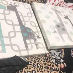 Baby’s Room Canvases 