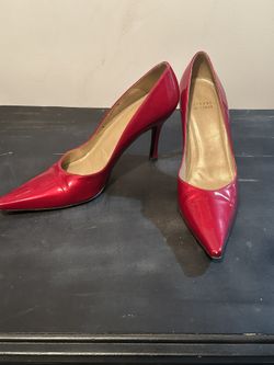Cherry Red Stuart Weitzman Pump