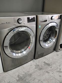 LG front load set washer & electric dryer with warranty Delivery Available fee depends on address 🛣️🏠🛻