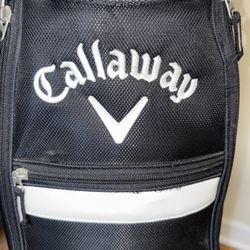 Callaway Solaire 9 Way Divide Single Strap Ladies Golf Bag W/ Rain Cover 