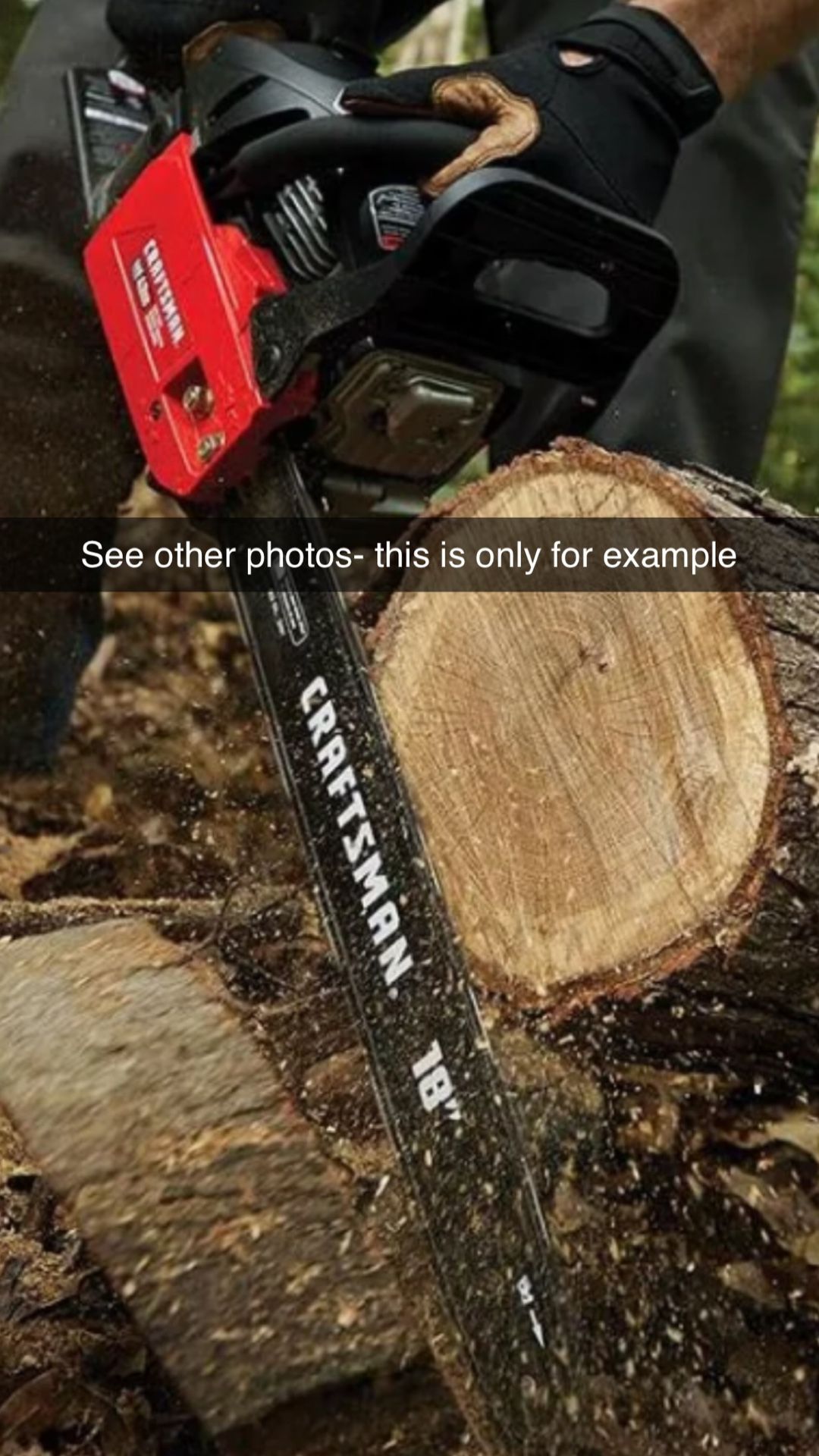 Craftsman Chainsaw 18in 42cc Tool