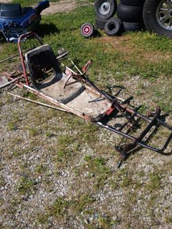 Old go kart frame