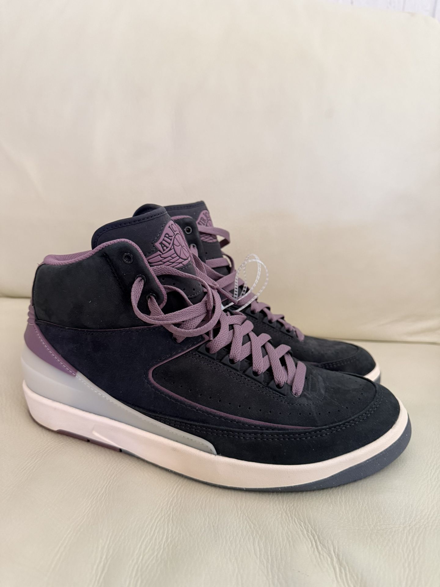 NIKE Air Jordan 2 ""Mauve Women's Shoes (DX4400-005, Off Noir/Guava Ice/Cool Grey/Sky J Mauve)