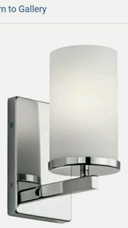 Kichler Lighting 45495CH Crosby - 1 light Wall Bracket - with Contemporary