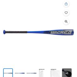 New Rawlings Wicked Youth Baseball Bat 28" 18 Oz