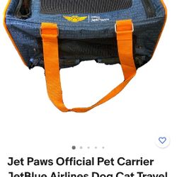  Dog Cat Air Plane , Car  Travel Tote Approved 