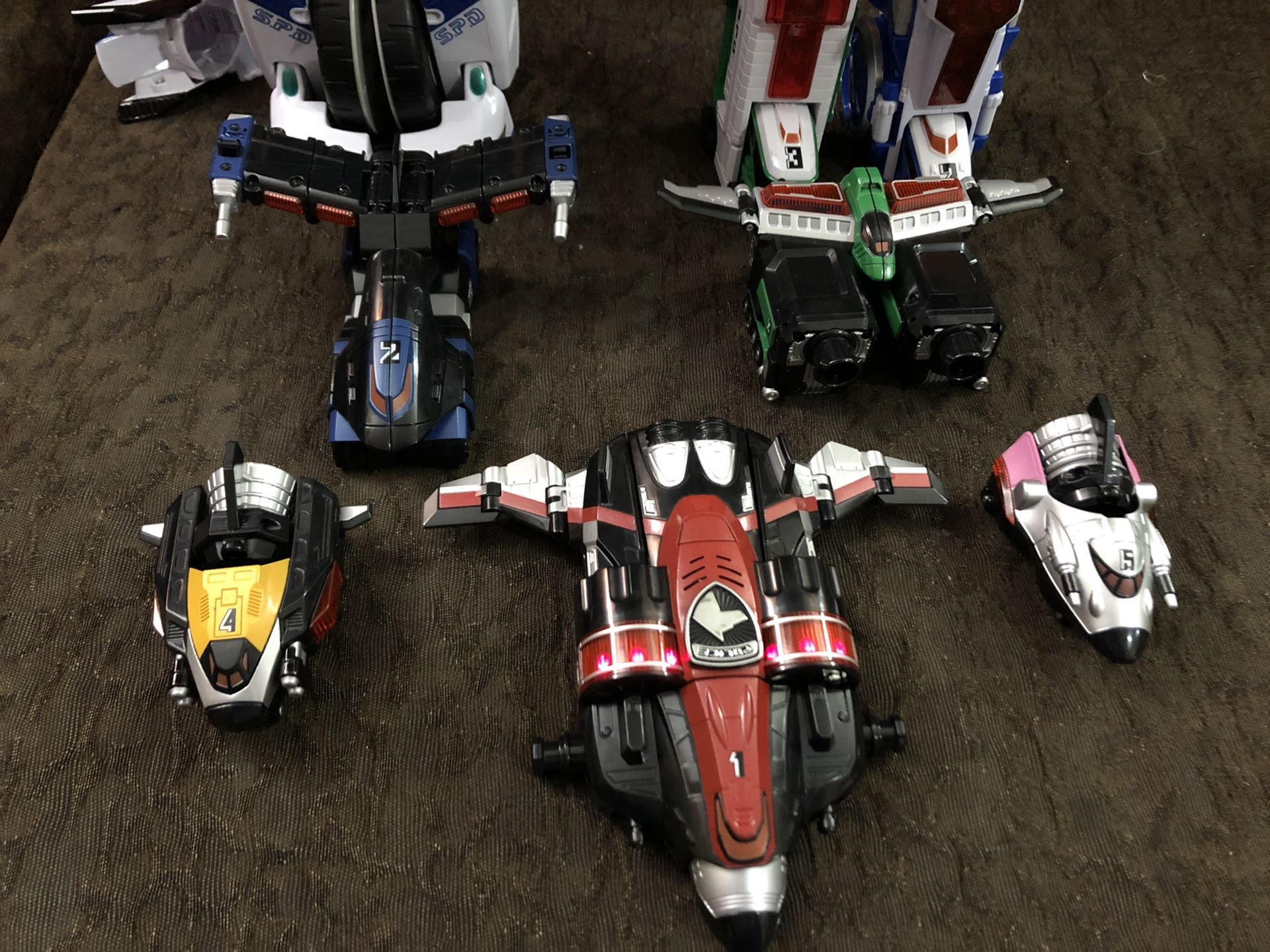 Power Rangers SPD Delta Squad Command Megazord SWAT Megazord