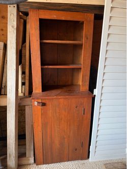 Wood cabinet