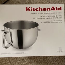 Kitchen Aid Mixing Bowl Stainless Steel 