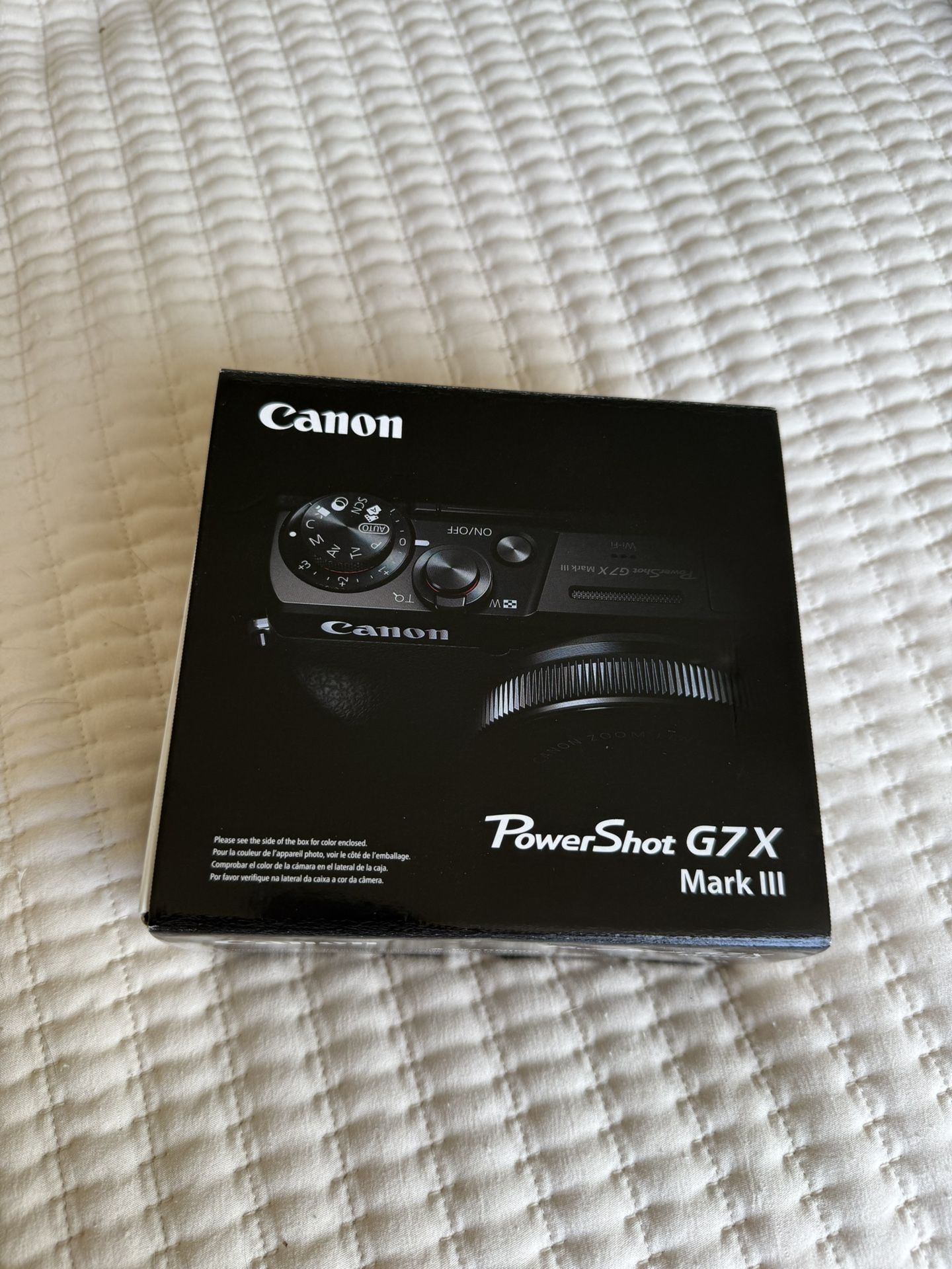 Canon G7X Mark III