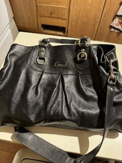 Black Coach Tote 