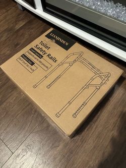 Lianjindun FSA/HSA Eligible Toilet Safety Rails Adjustable Toilet Safety Frame