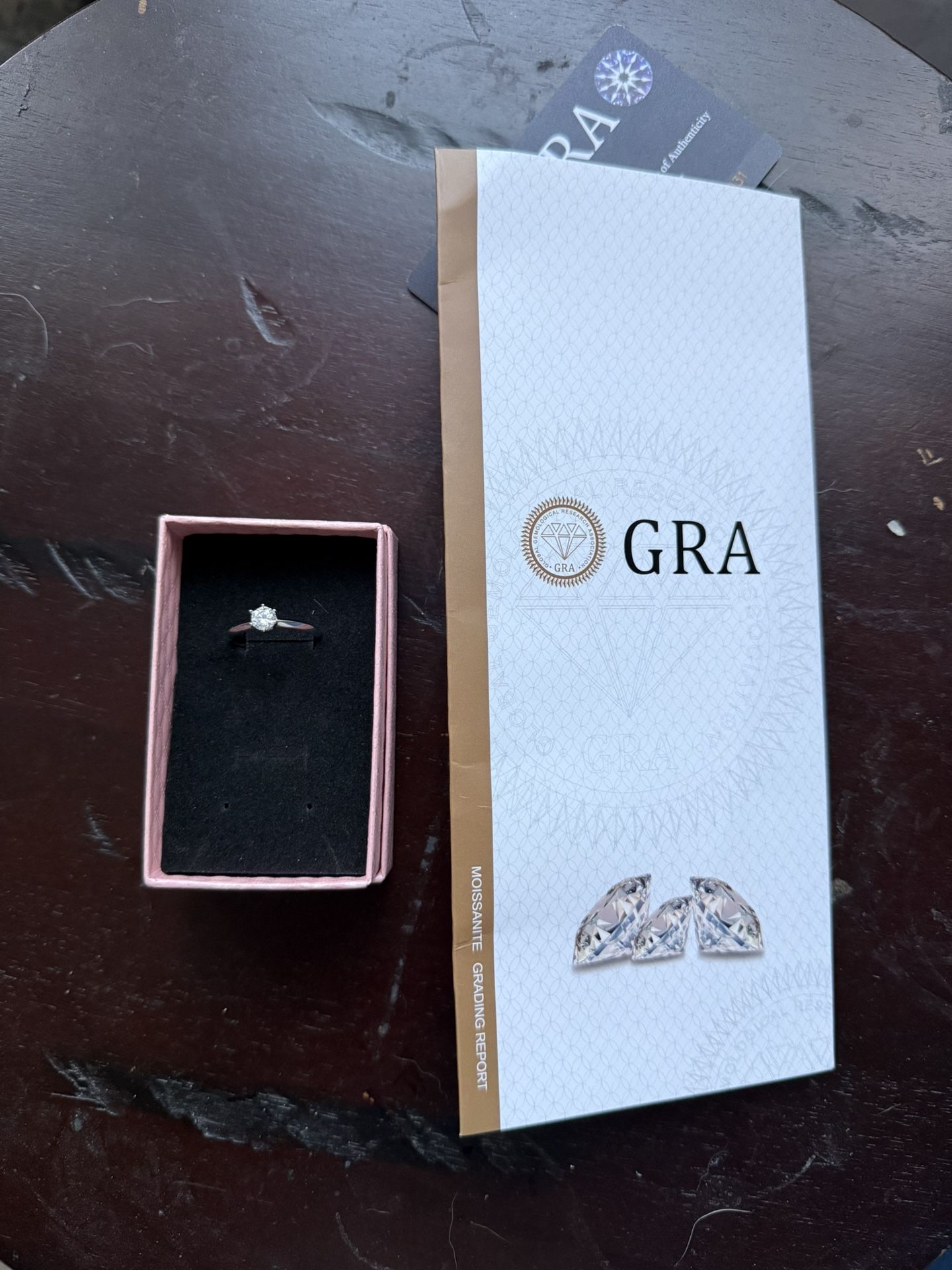0.5 Ct Moissanite Ring