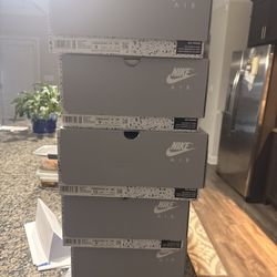 Jordan 5 Wolf Gray 9 9.5 12 