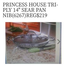 6267-PH 14’ Tri-Ply Sear Pan