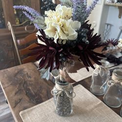 Wedding Centerpiece Jar 