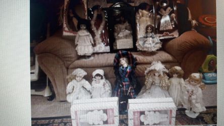 Collectible Dolls: various styles