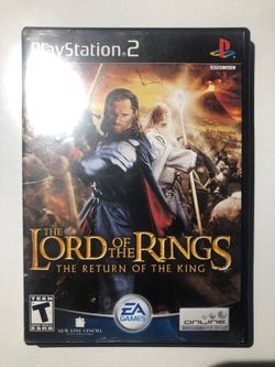 The lord of the rings the return of the king for PlayStation 2