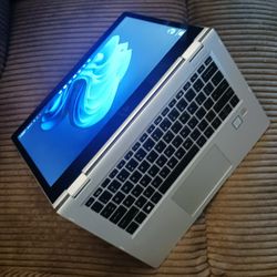 HP EliteBook X360 Touchscreen 2 In 1 Laptop/Tablet Intel Core i5 CPU 16 GB RAM 256 GB SSD Webcam 1080P FHD LCD USB C Thunderbolt Port Windows 11 Pro