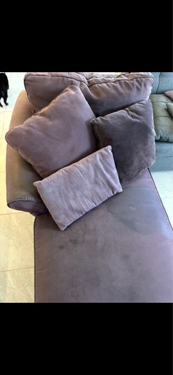 Purple couch