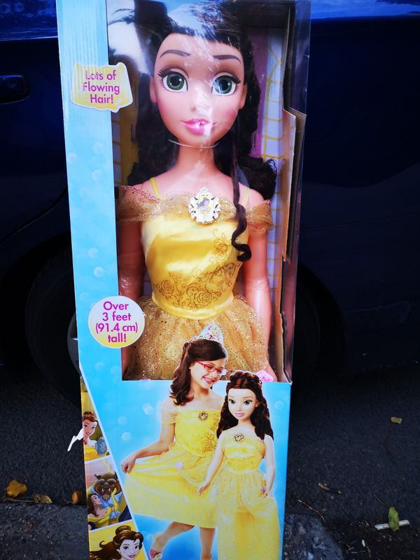 Disney Princess Beauty and The Beast Belle 3ft My Size Doll 38in for Sale in Yonkers, NY - OfferUp
