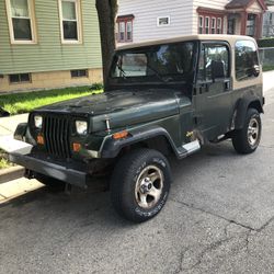 1995 Jeep Wrangle Manual 4x4 Motor 2.5 
