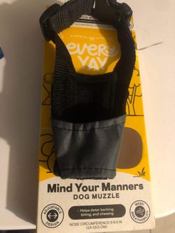 Dog Muzzle & Harness